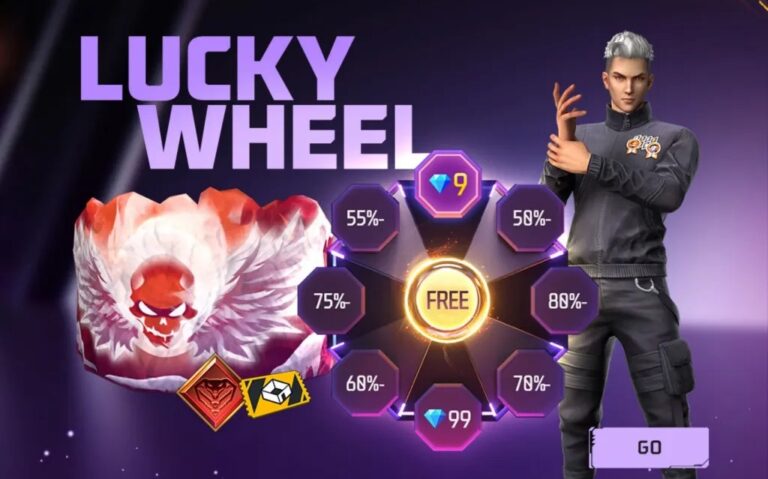 lucky wheel ff deep aqua bundle