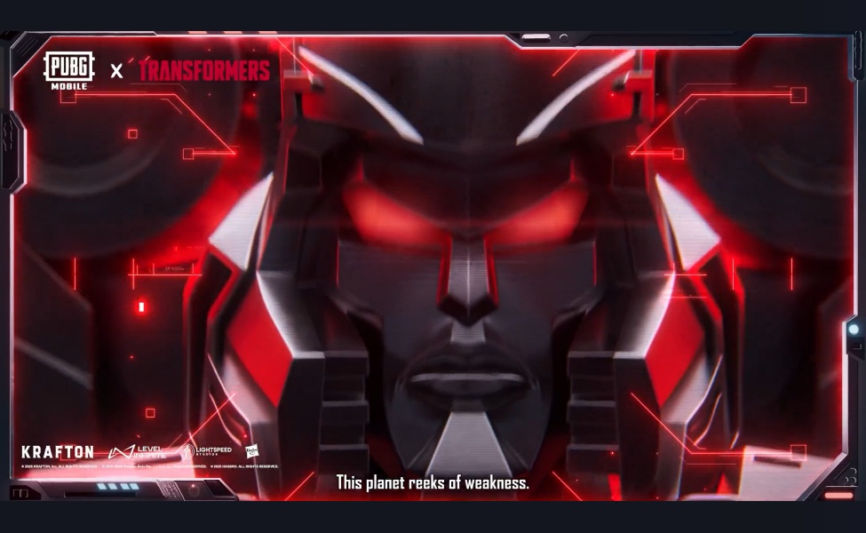 New Contents in PUBG x Transformers Collaboration