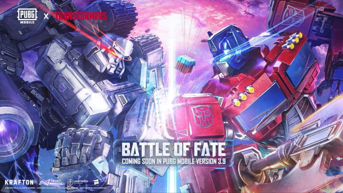 PUBG x Transformers: Explosive 3.9 Update Drops This July!