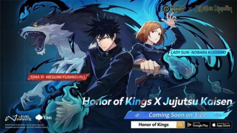 Honor of Kings x Jujutsu Kaisen Skin List & Tips