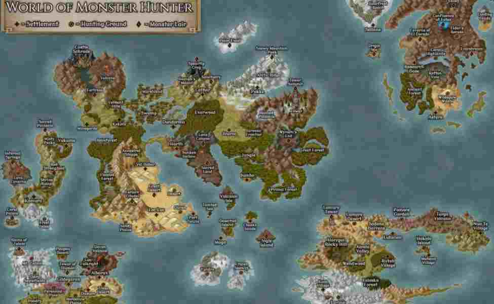 Monsters Roam the Map