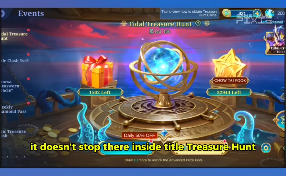 How the Treasure Hunt Gacha System Works in Mobile Legends