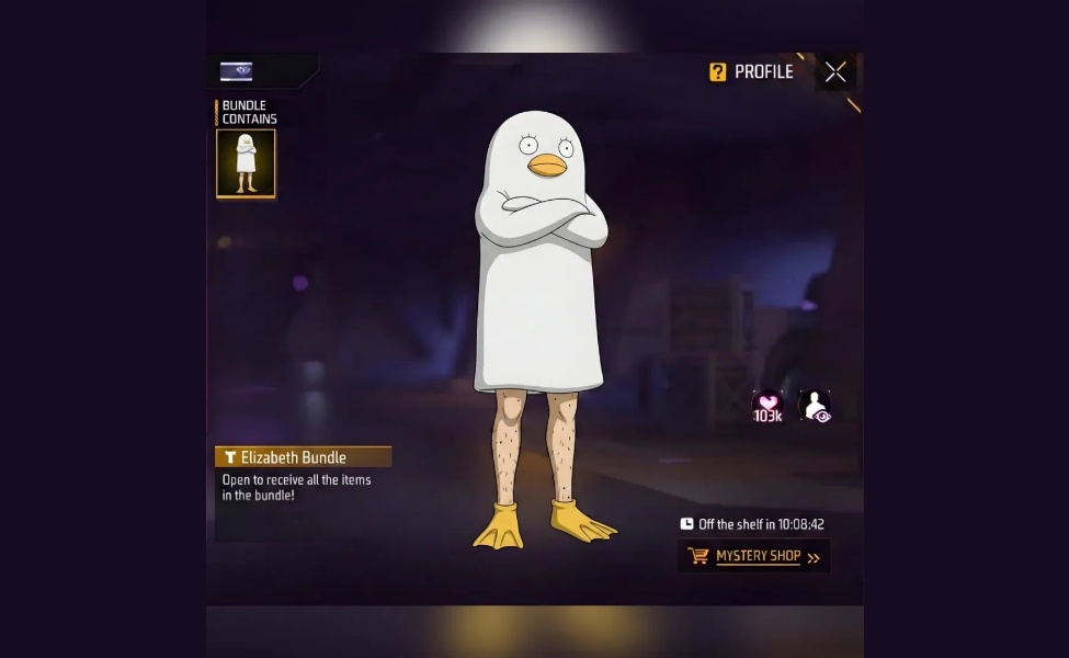 ff x gintama's elizabeth skin