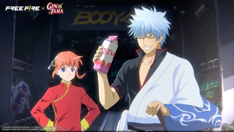 free fire gintama gintoki sakata bundle