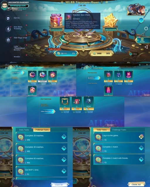 mlbb treasure hunt 2026 event details and release date