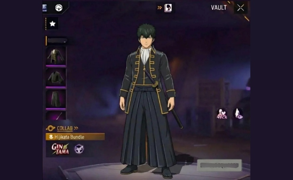 toshiro hijikata in ff x gintama
