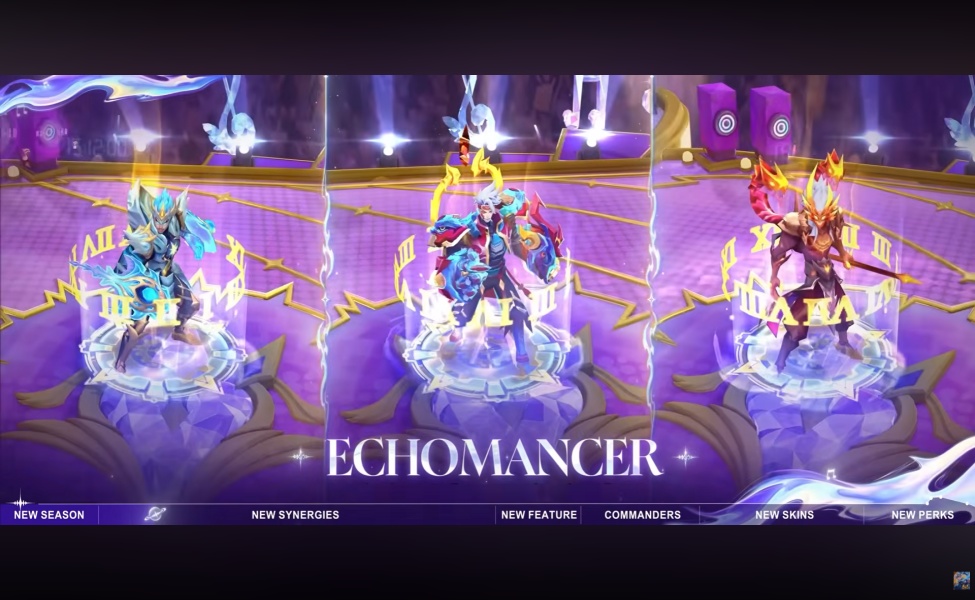 new highlighted synergies in chrono echoes magic chess go go