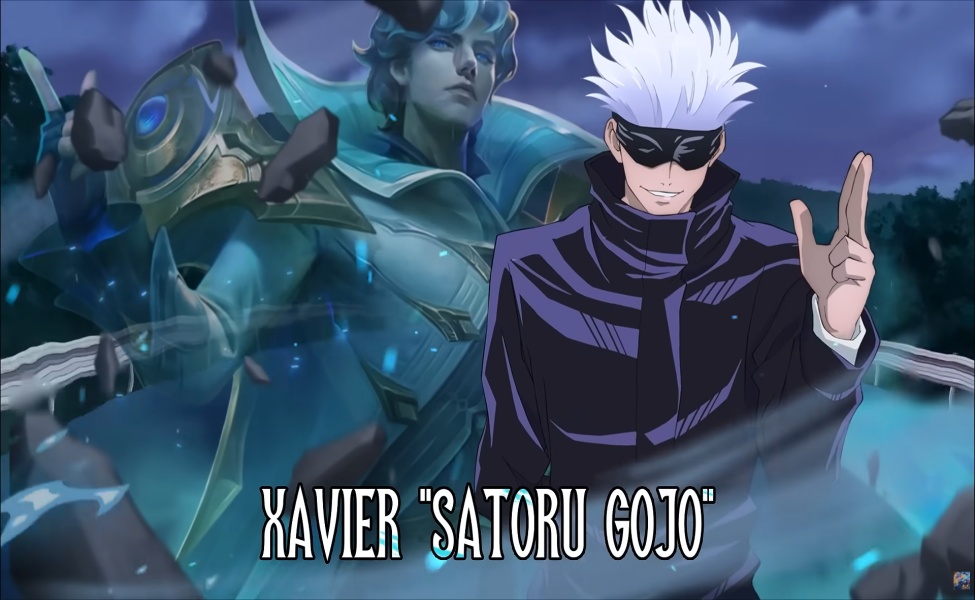 mlbb x jujutsu kaisen revamp xavier satoru gojo skin
