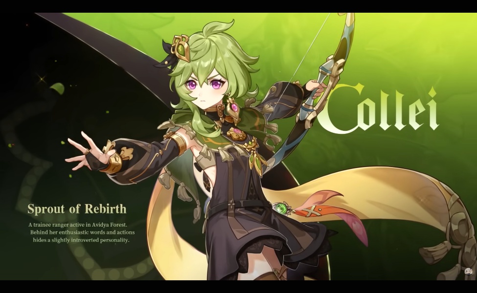 Collei Genshin Impact Skills and Talents