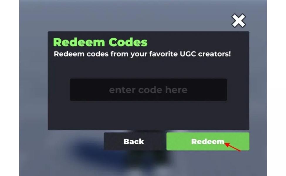 how to redeem codes for flex ugc roblox