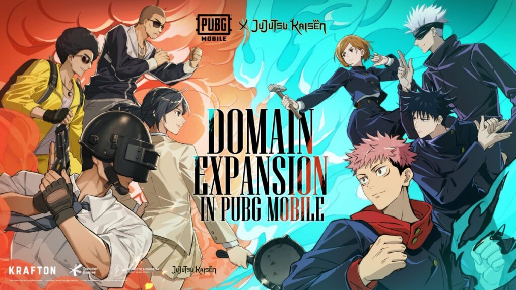 PUBG Mobile x Jujutsu Kaisen: Major Anime Collaboration with Iconic Character Skins PUBG Mobile x Jujutsu Kaisen
