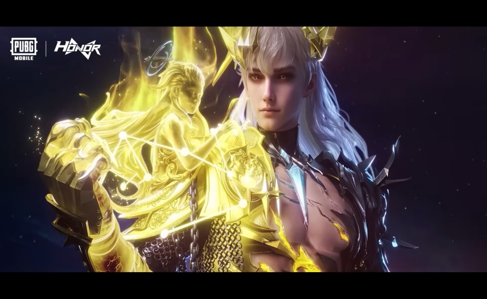 PUBG Mobile Honor Series Dioscuri Ultimate Set cinematic render