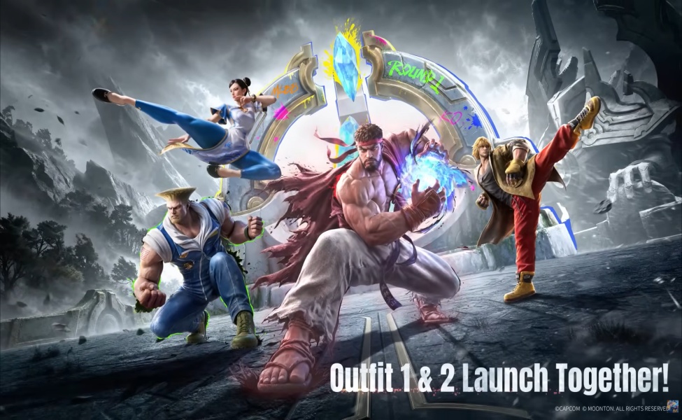 detailed skins you get in mlbb x street fighter 6