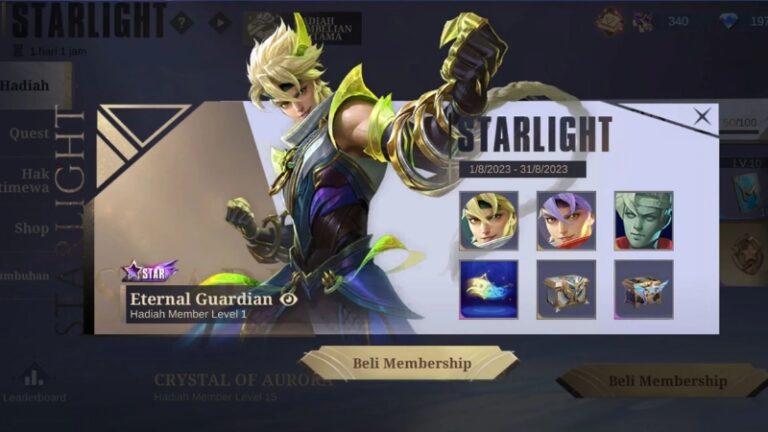 starlight mlbb agustus 2023
