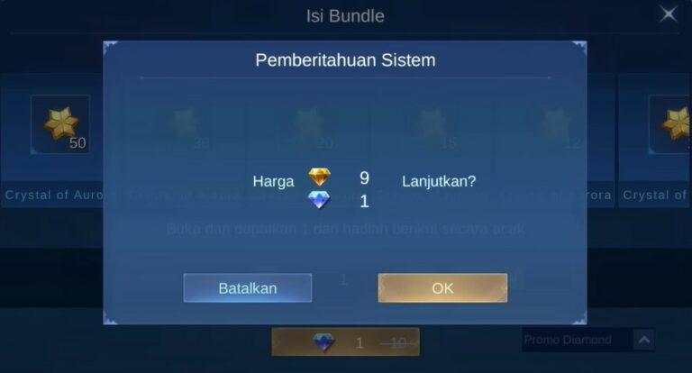 Cara Menggunakan Diamond Kuning ML untuk Berburu Skin dan Item Lainnya cara menggunakan dm kuning