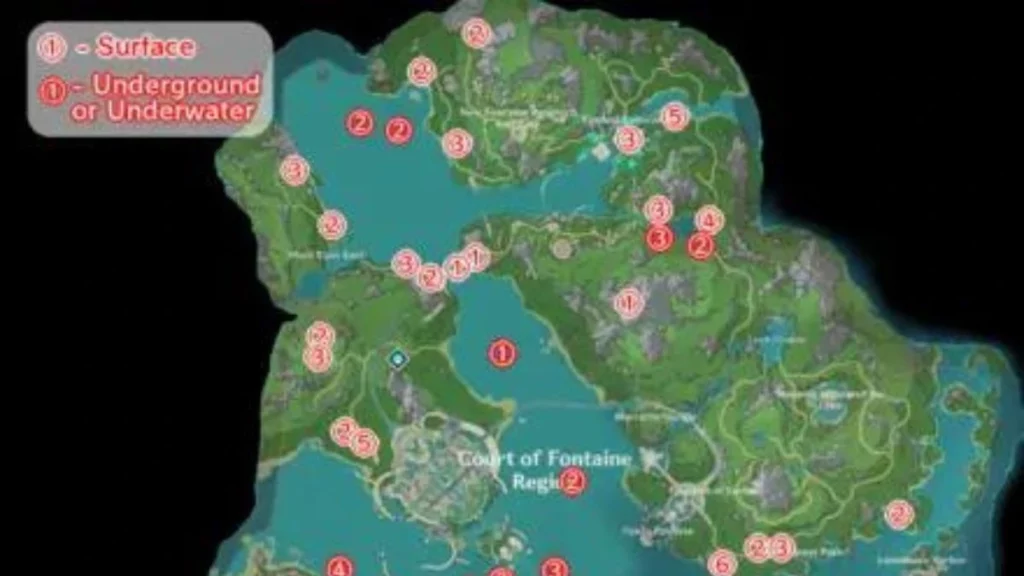 Hydro Crystalfly adalah blue wild creature di Fontaine/Foto: game8.co