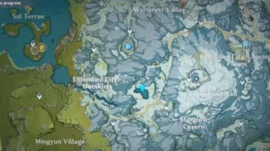 Venomspine Fish termasuk makhluk liar berwarna biru/Foto: gamewith.net