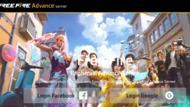 link dan cara daftar free fire advance server 2024