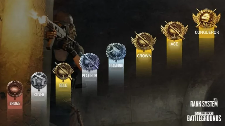 urutan rank pubg 2024