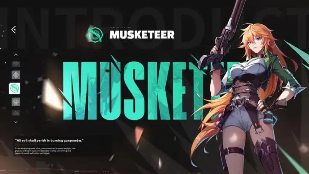Musketeer adalah karakter di Crystal of Atlan