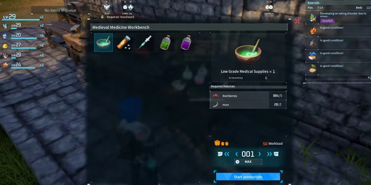 cure overfull palworld