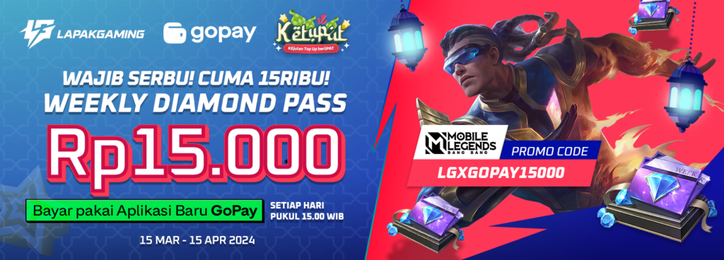 WAJIB SERBU, WDP CUMA 15 RIBU PAKAI GOPAY APP!