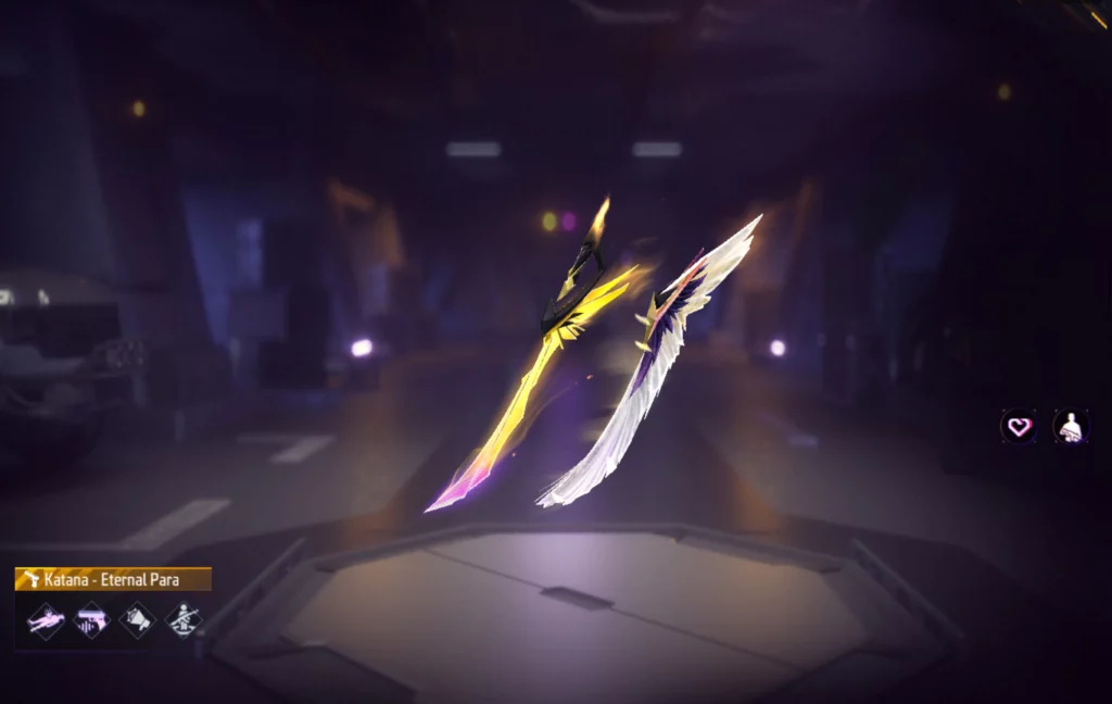 skin katana paradox eternal ff