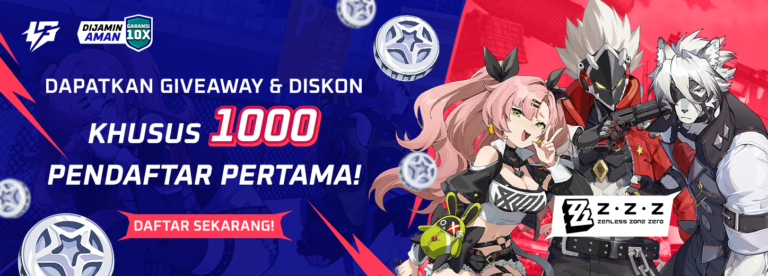 Pra-Registrasi Zenless Zone Zero Sekarang! Pra-Registrasi Zenless Zone Zero Sekarang!