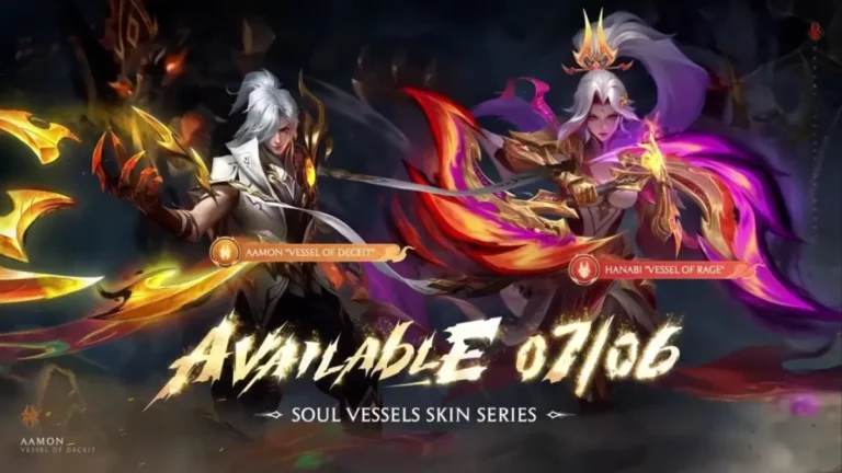 Bocoran Tanggal Rilis Aamon and Hanabi Soul Vessel, Tampilan, dan Harganya! Aamon and Hanabi Skin Soul Vessel