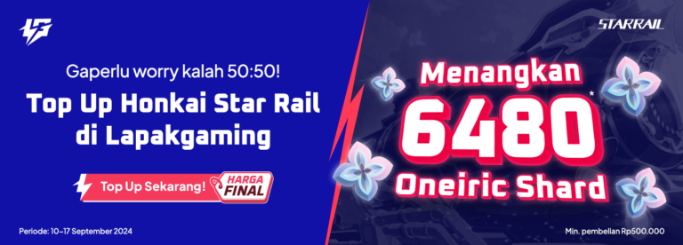 Ada 6.480 Oneiric Shard Honkai Star Rail buat kamu!