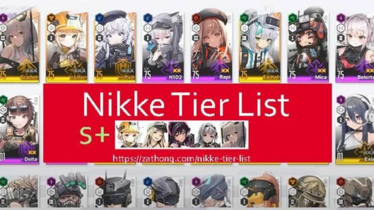 Goddess of Victory Nikke Tier List, Ranking Lengkap Karakter dari SSS hingga D Daftar lengkap nikke tier liest
