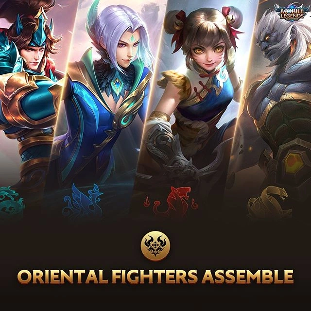 Hero Oriental Fighters Mobile Legends dan Cara Dapat Efek Recall Oriental Fighters mobile legends