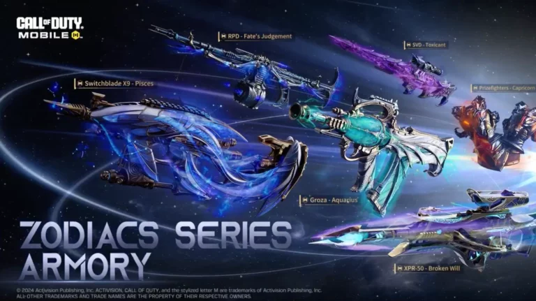 cod mobile zodiacs series armory