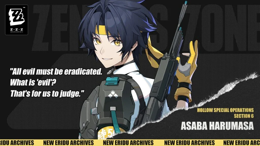 Asaba Harumasa Zenless Zone Zero (ZZZ), Intip Build dan Best Team! - Blog Lapakgaming
