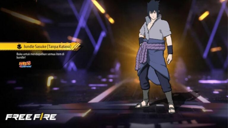 Mau Bundle Sasuke Free Fire Gratis? Simak Cara Dapatkannya di Sini! Cara mendapatkan bundle sasuke free fire