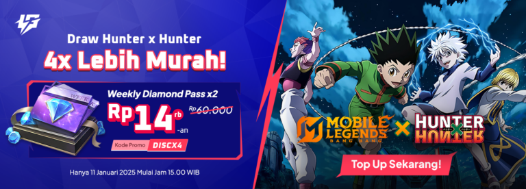 2 WDP CUMA 14RB-AN! BUAT GACHA HUNTER X HUNTER