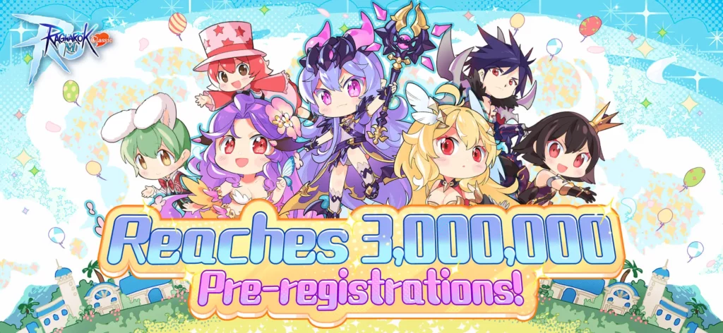 hadiah pre-register ragnarok m classic