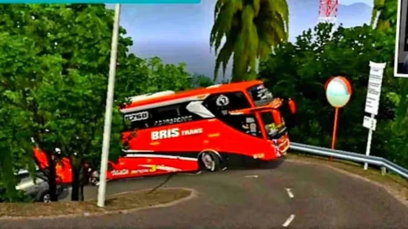 mod map bussid jalan rusak berkelok