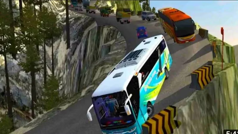 mod map bussid jalan rusak parah