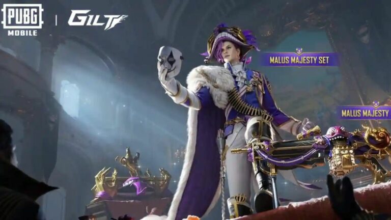 Malus Majesty Gilt Set PUBG rilis