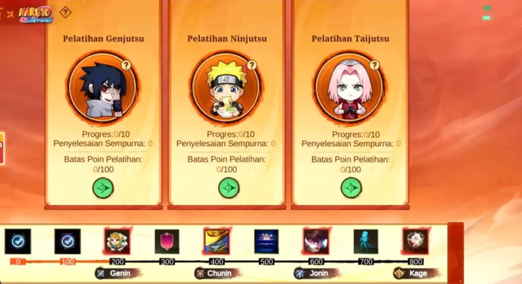 Pelatihan Khusus MLBB Naruto