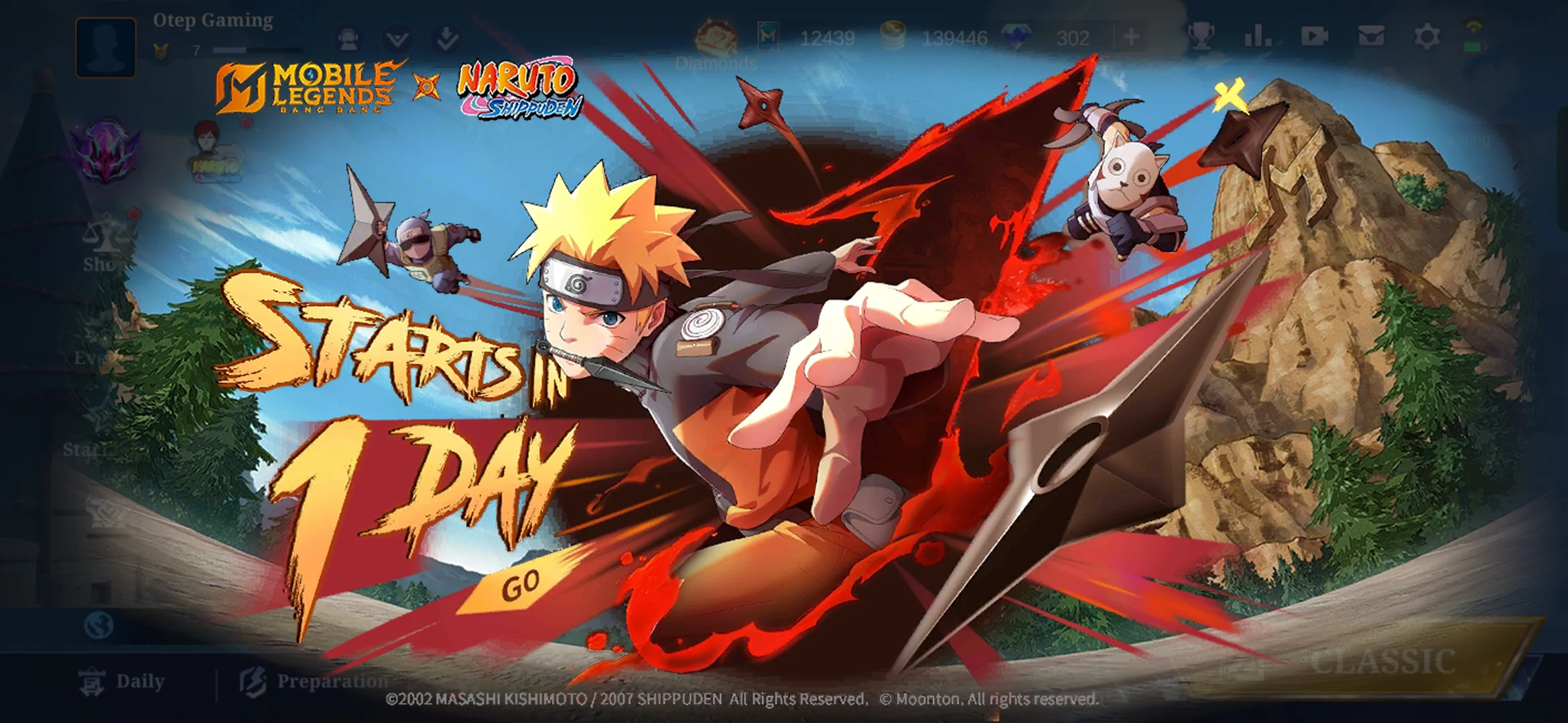 Premium Supply MLBB x Naruto Phase 2: Tanggal Rilis dan Jumlah Tiket - Blog Lapakgaming