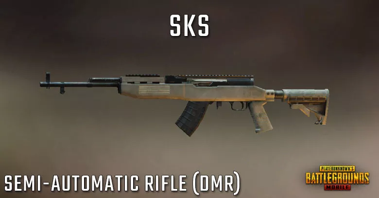 weapon SKS sniper DSR PUBG