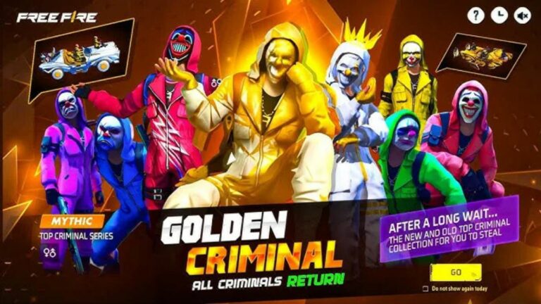 Cara Dapat Bundle Criminal Free Fire 8th Anniversary
