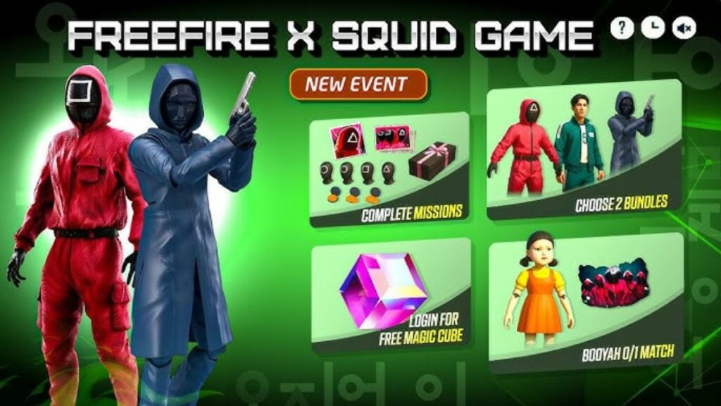 free fire x squid game