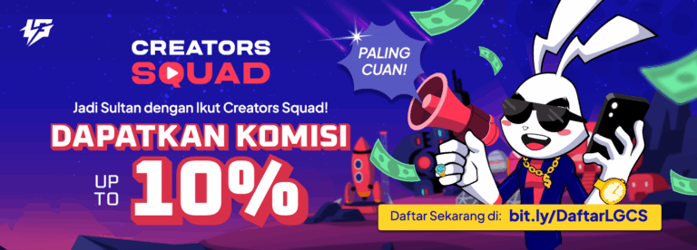 Cara Dapat Uang dari HP Tanpa Modal? Gabung Lapakgaming Creators Squad Sekarang!