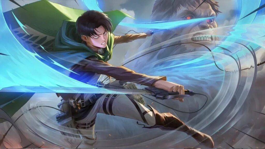 mlbb x aot 2025 martis as levi ackerman