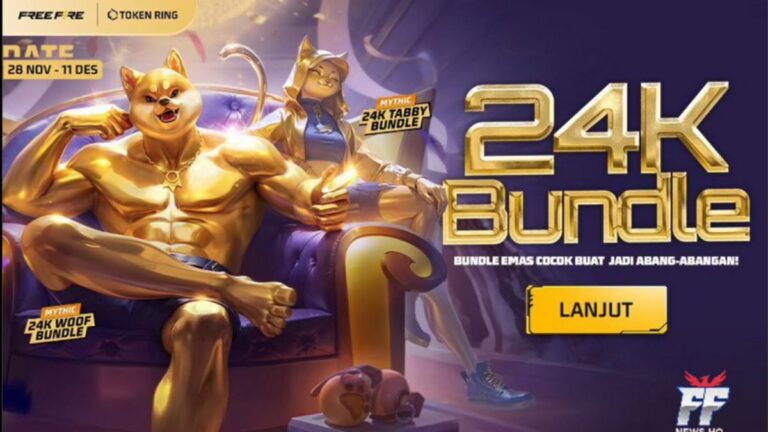 Detail Event FF 24K Bundle, Jadwal, Hadiah, dan Mekanisme Tokennya FF 24k bundle hadir dengan berbagai hadiah menarik