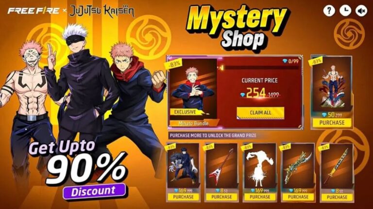 Mystery Shop FF x JJK “Nobara”: Bocoran Bundle, Jadwal Rilis, dan Hadiah Lengkap Bocoran Mystery Shop FF x JJK "Nobara"