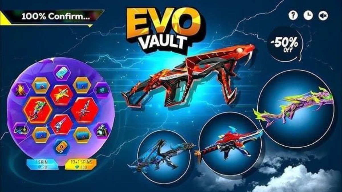 Free Fire Evo Vault 2026: Cara Kerja, Biaya Spin, dan Strategi F2P - Blog Lapakgaming